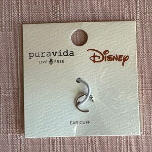 Pura Vida x Disney Minnie Mouse silver bow ear cuff